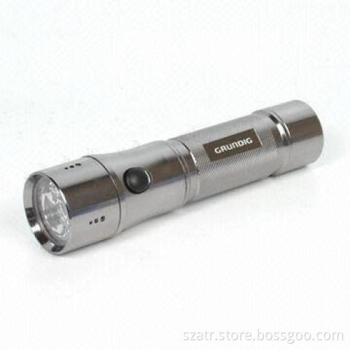 Aluminium Flashlight with 12pcs LED, Measuring 48 x 33 x 34cm